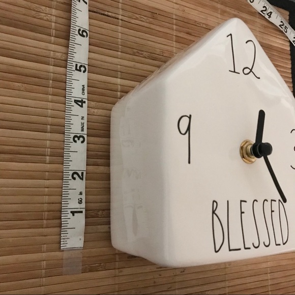 Rae Dunn Ceramic Clock - Picture 5 of 5